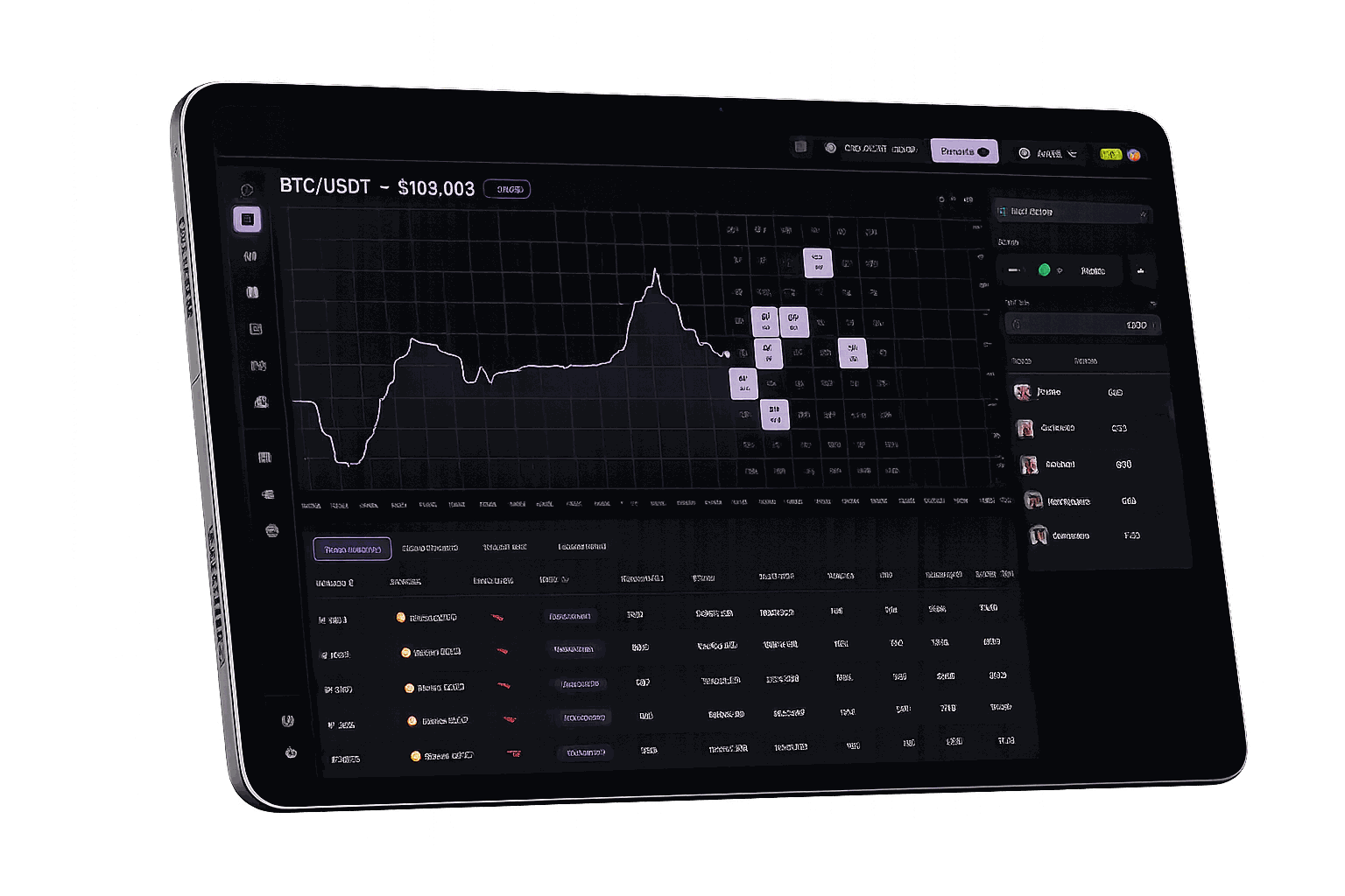 Tap Trading web platform